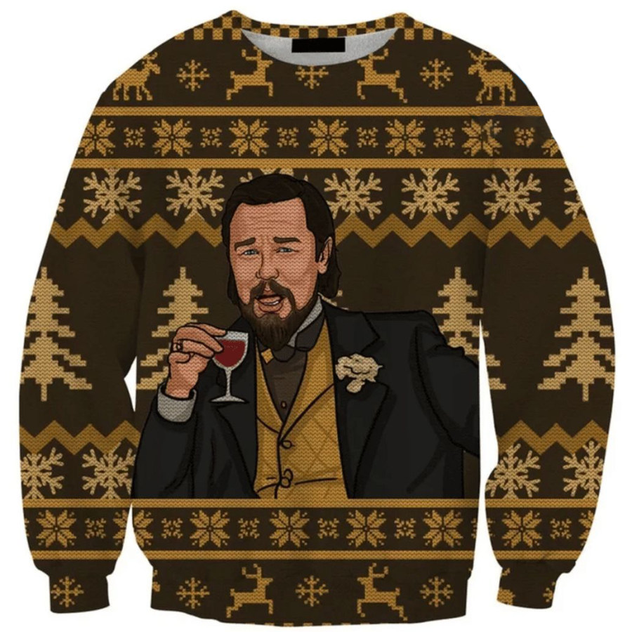 

Unisex Christmas Wool Ugly Sweater