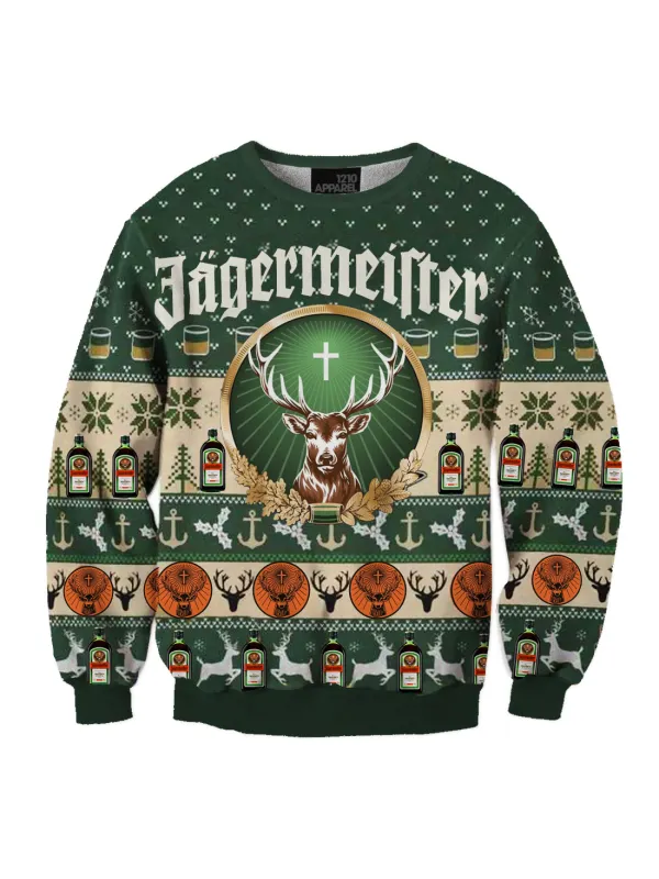 Unisex 3D Printed Christmas Sweatshirt - Aptkoi.com 