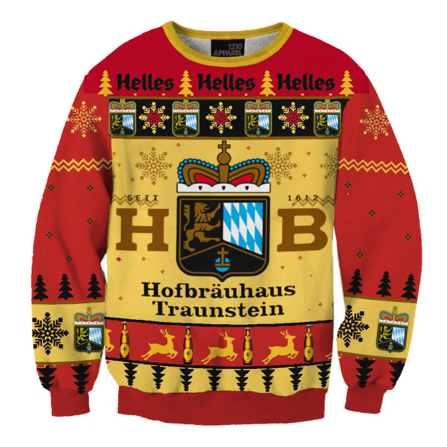 

Unisex Helle 3D Ugly Christmas Sweater