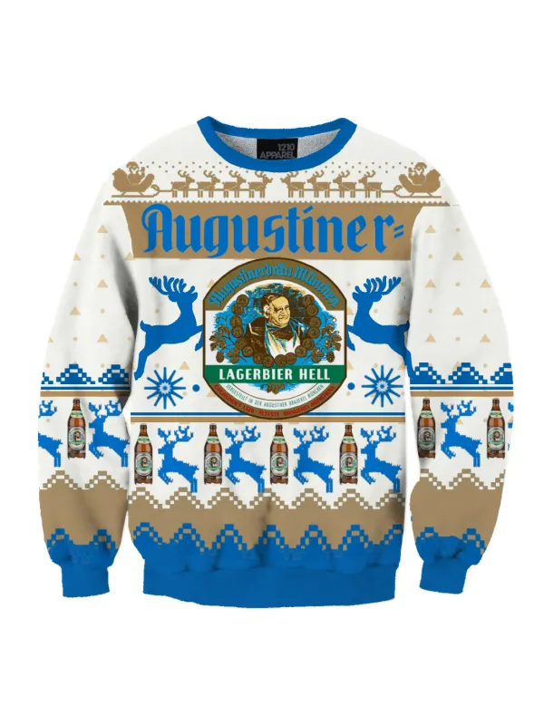 Unisex Our Beers 3D Print Fun Christmas Sweatshirt - Shopyiyistories.com 