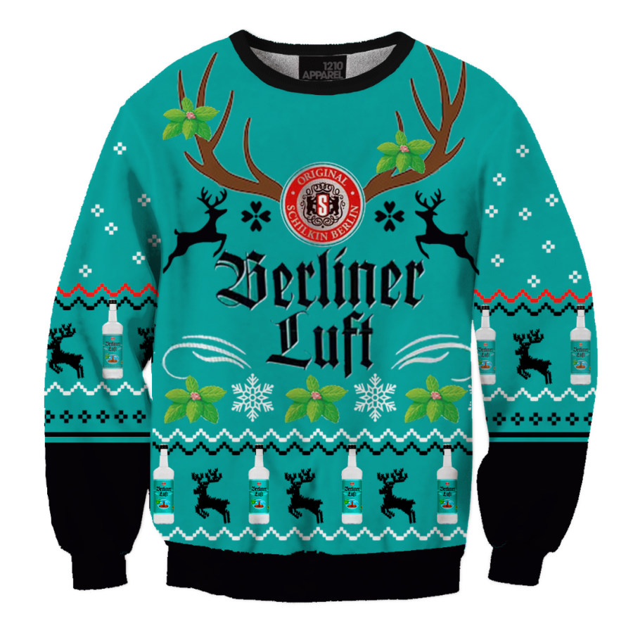 

Unisex 3D Printed Christmas Sweatshirt