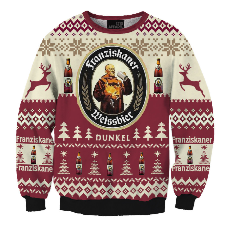 

Unisex Dunkel 3D Print Fun Christmas Sweatshirt