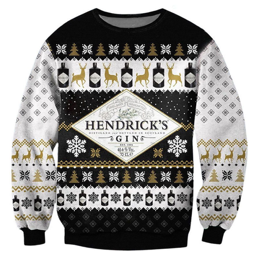 

Men's 3D Print Ugly Christmas Sweatshirt