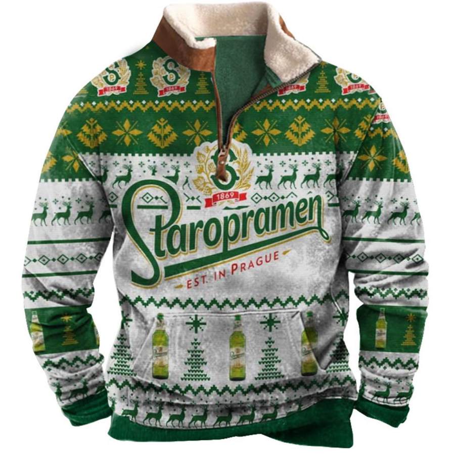 

Men's 3D Print Ugly Christmas Sweatshirt