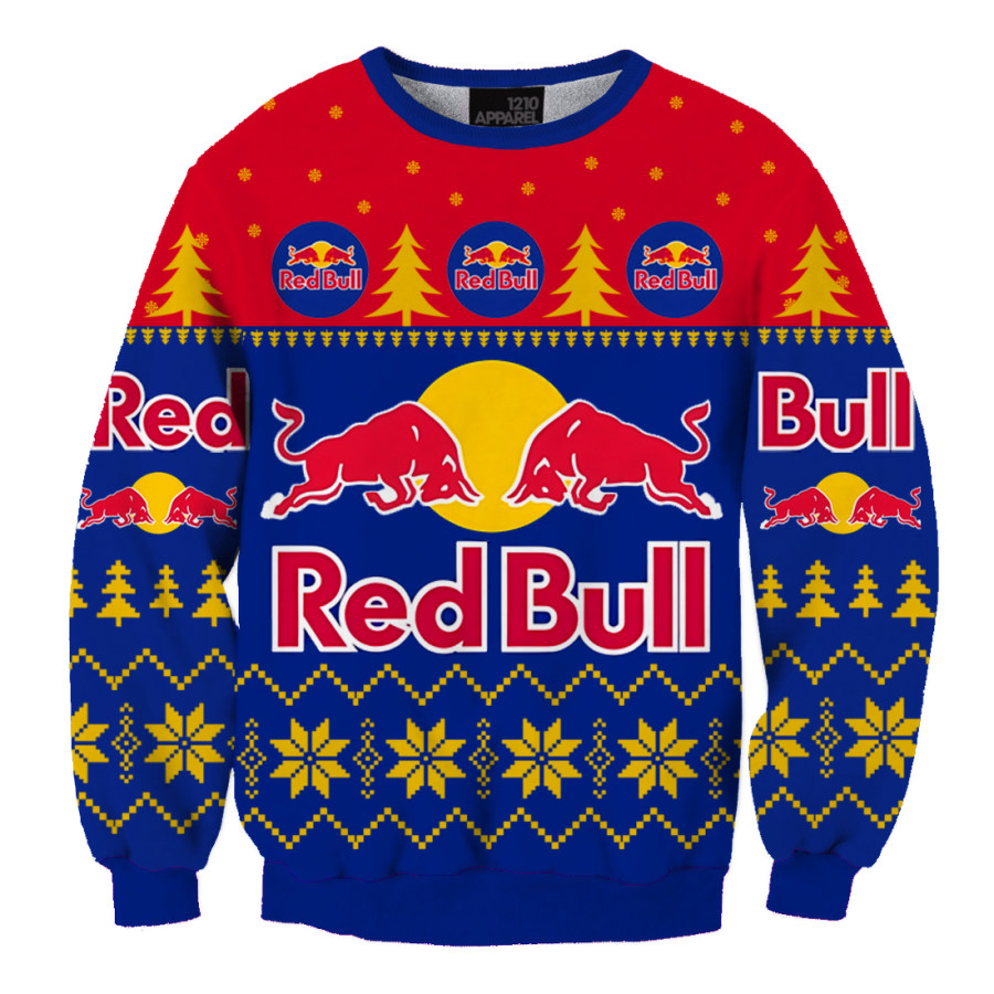 

Unisex Best Racing Casual Print Christmas Ugly Sweater