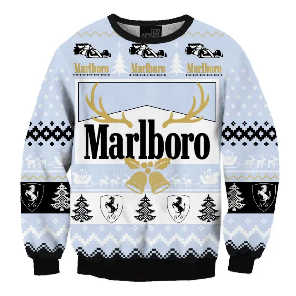 Unisex Best Sports Car Racing Christmas Sweater - Trisunshine.com 