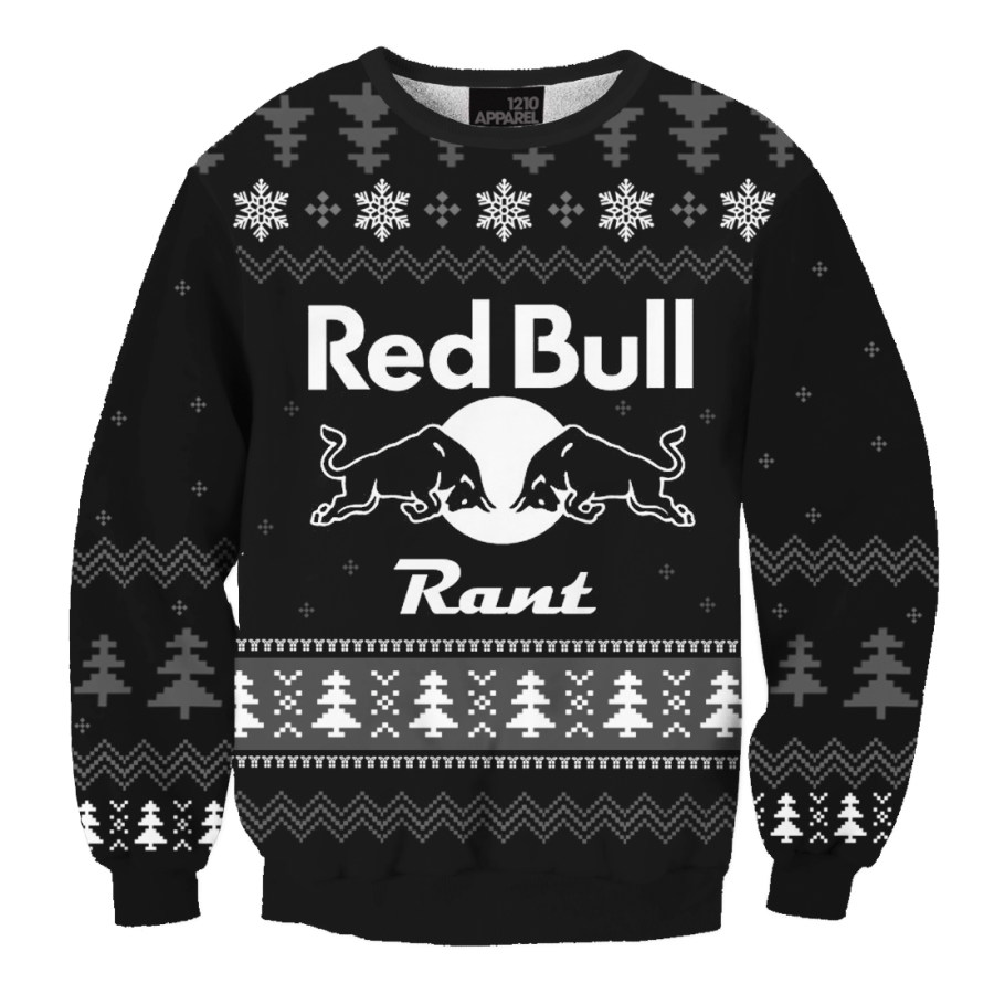 

Unisex Racing Print Ugly Christmas Sweater