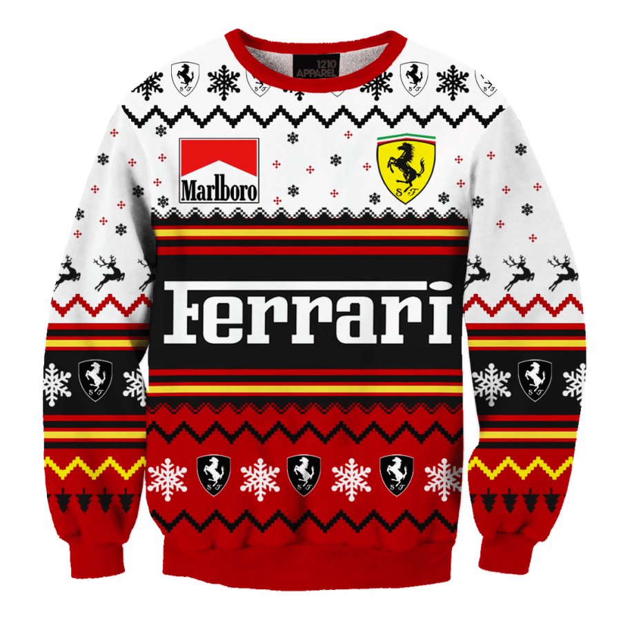 

Unisex Best Casual Racing Ugly Christmas Sweater