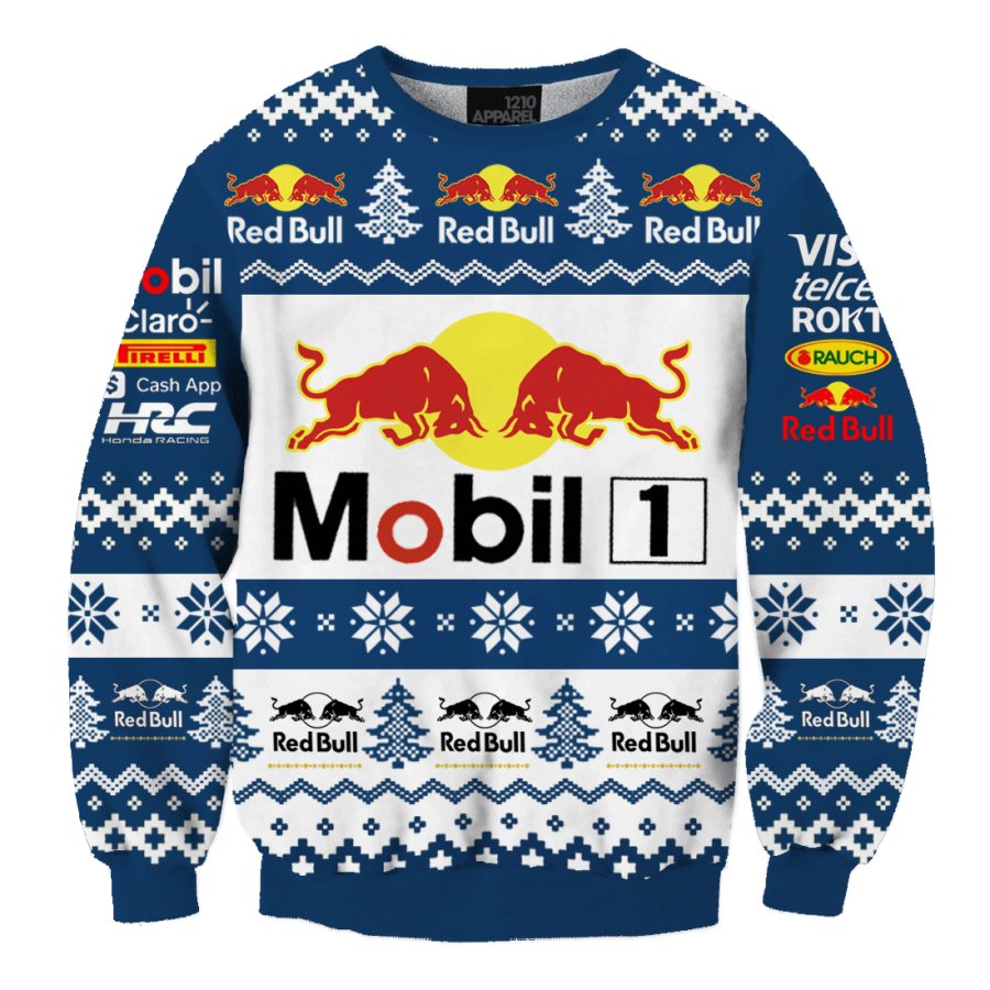 

Unisex Best Racing Print Ugly Christmas Sweater