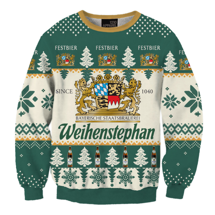 

Unisex Christmas Alcohol Festival Sweater