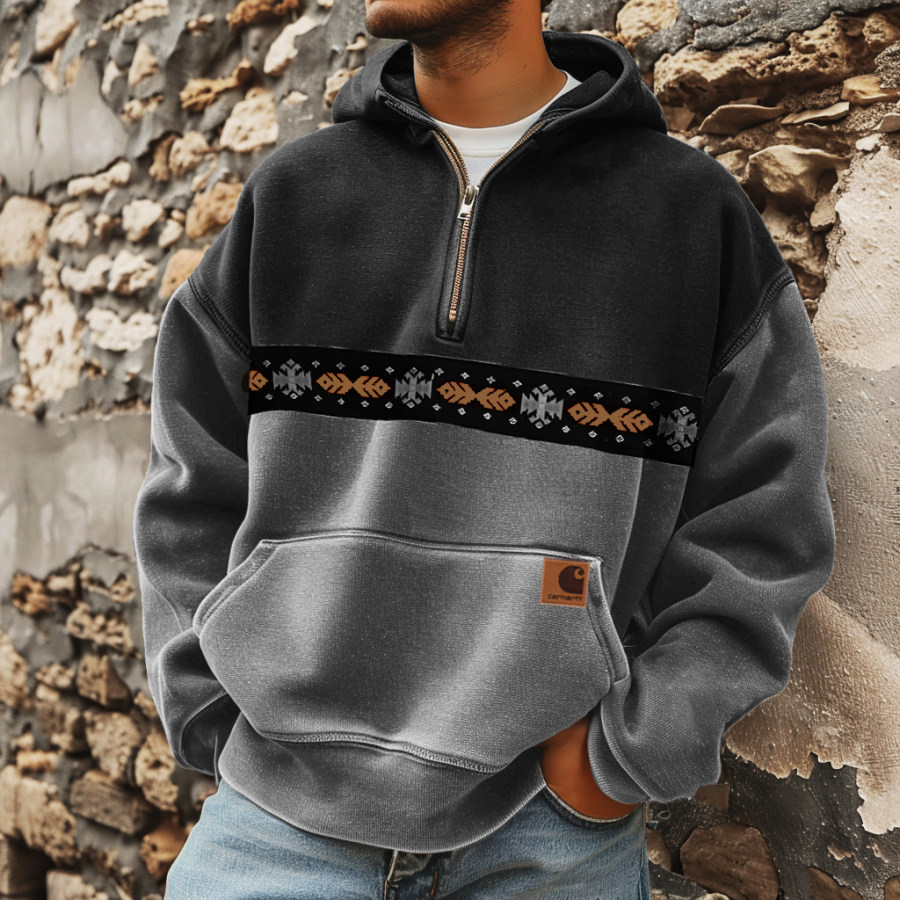 

Unisex Oversized Contrasting Colors L Polo Oversizedc Sweatshirt