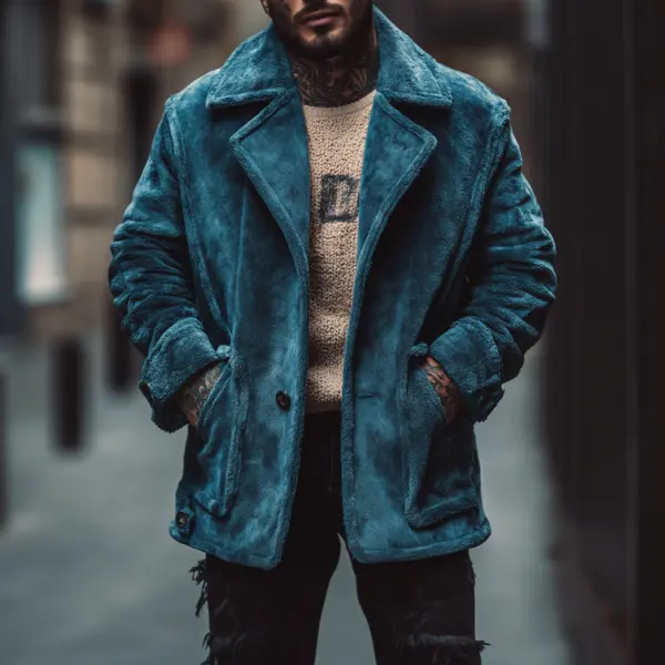 Street Fashion Casual Men's Jacket Jacket Polar Fleece Jacket Jacket - Ootdyouth.com 