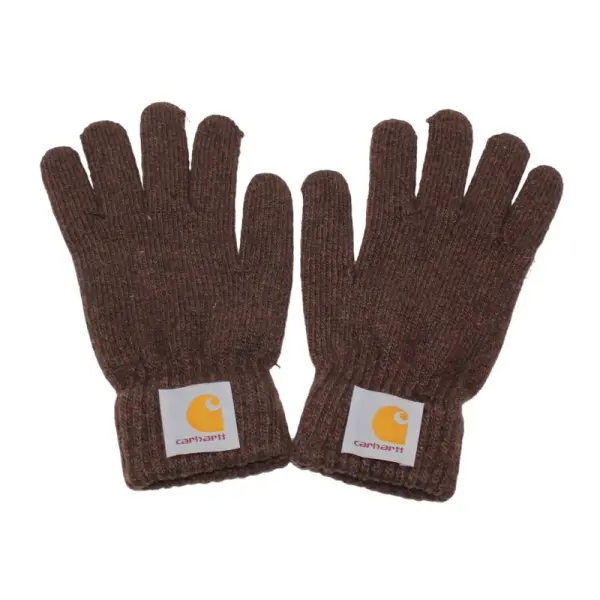 Unisex Warm And Soft Knitted Full Finger Gloves - Nicheten.com 