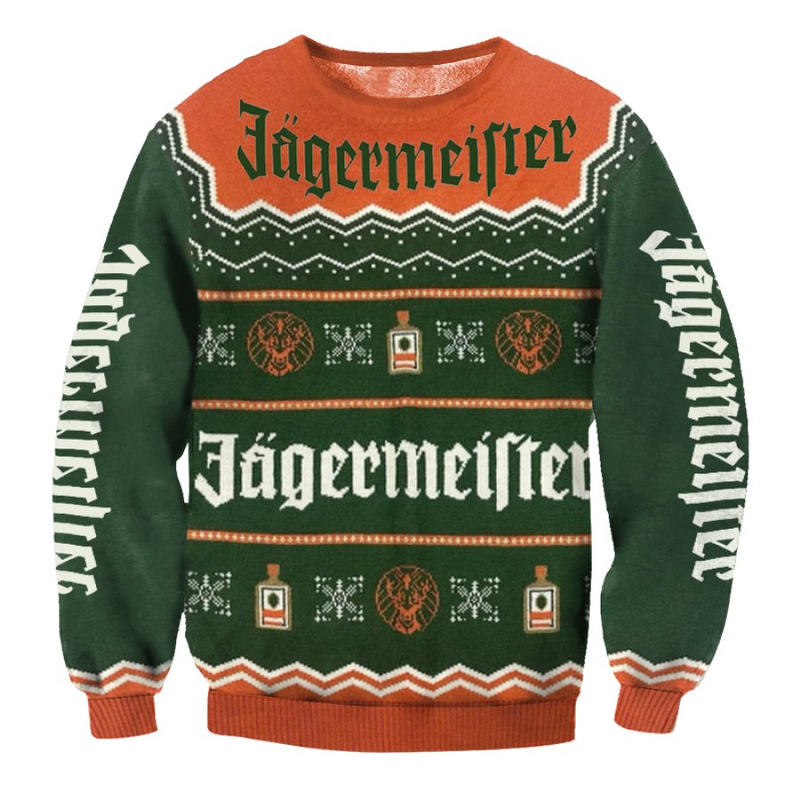 

Men's Beer Festival Celebrates Christmas Ugly Sweaters