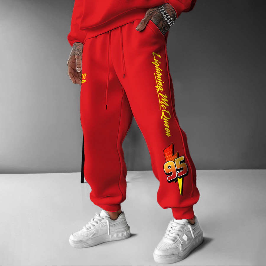 

Unisex Racing Print Sweatpants