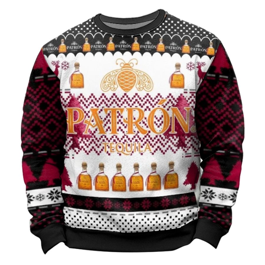 

Tequila Patron Ugly Christmas Sweater