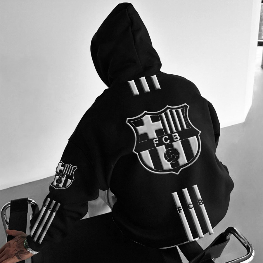 

Unisex Soccer Team Print Casual Hoodie