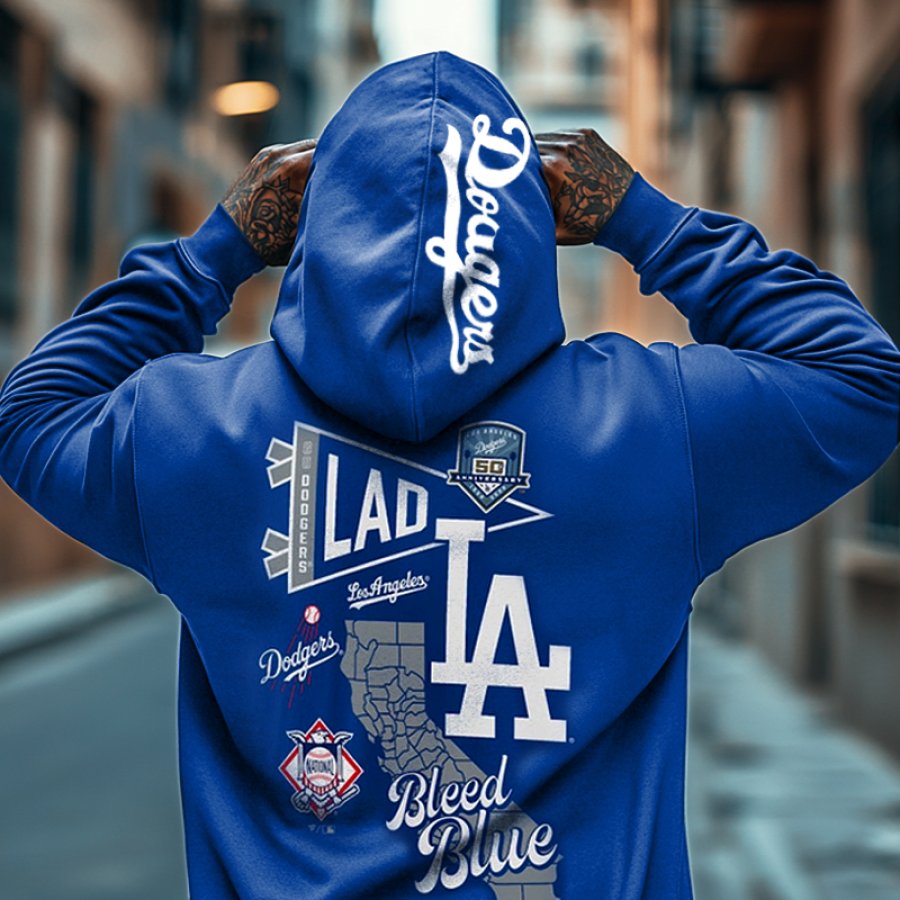 

Men's Los Angeles Dodgers Royal Blue 2024 Hoodie