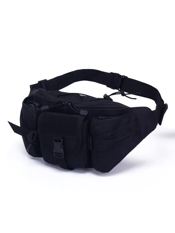 Men's Waist Bag Outdoor Military Tactical Sports Large Capacity Waterproof Cycling Travel Running Multifunctional Bag - Aptkoi.com 