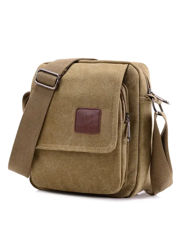 MensBag Casual Bag Fashion Shoulder Bag Simple Light Messenger Bag - Aptkoi.com 
