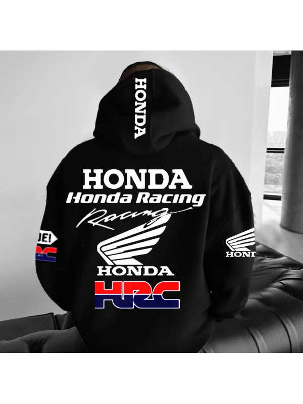 Unisex Oversized HD Racing Streetwear Hoodie - Ootdmw.com 