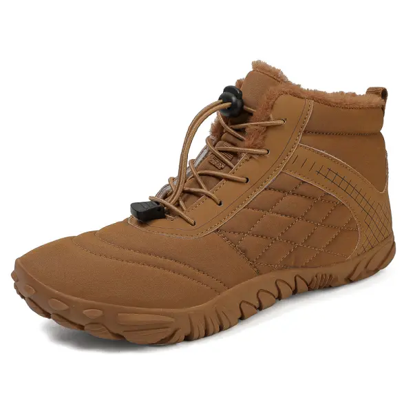 Fleece Warm Waterproof Non-slip Outdoor Boots For Men And Women - Wayrates.com 