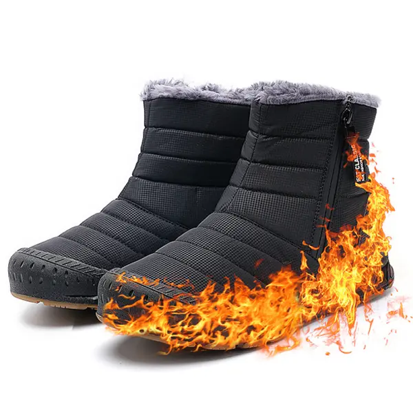 Fleece Waterproof Non-slip Outdoor Boots For Men And Women - Trisunshine.com 