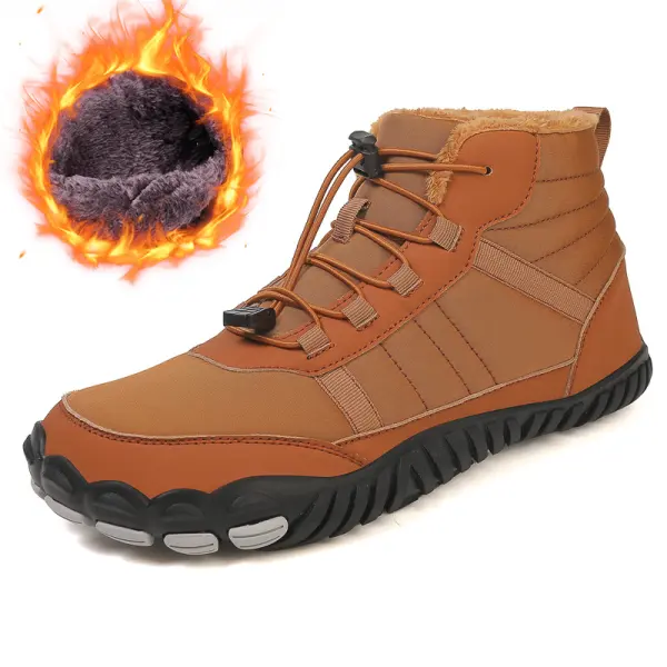 Fleece Warm Waterproof Non-slip Outdoor Large Size Boots - Wayrates.chimpone.com 