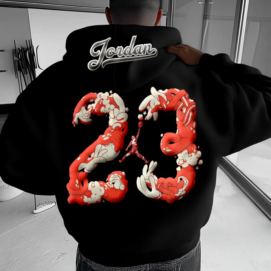 

Unisex Jumpman Foam Printed Casual Hoodie