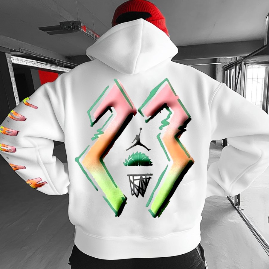 

Unisex Jumpman Printed Casual Hoodie