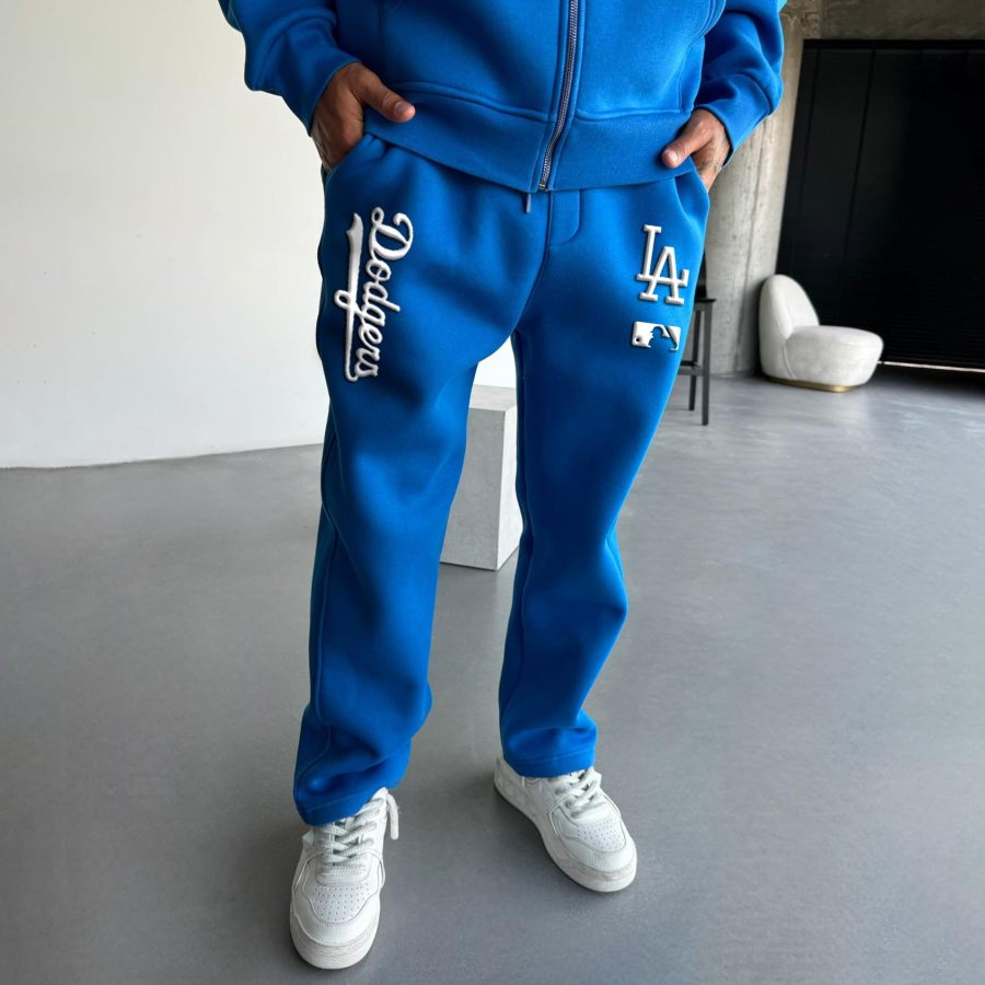 

Men's Vintage Baseball Print Casual Outdoor Sweatpants
