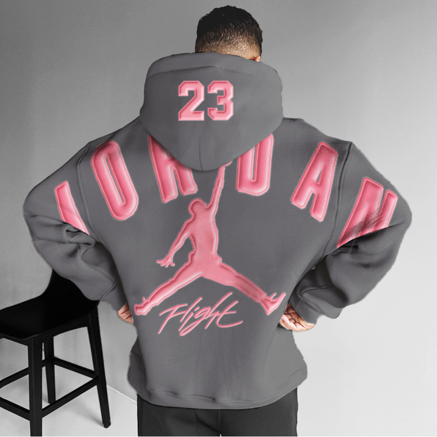 

Unisex Jumpman Basketball Printed Warm Casual Hoodie