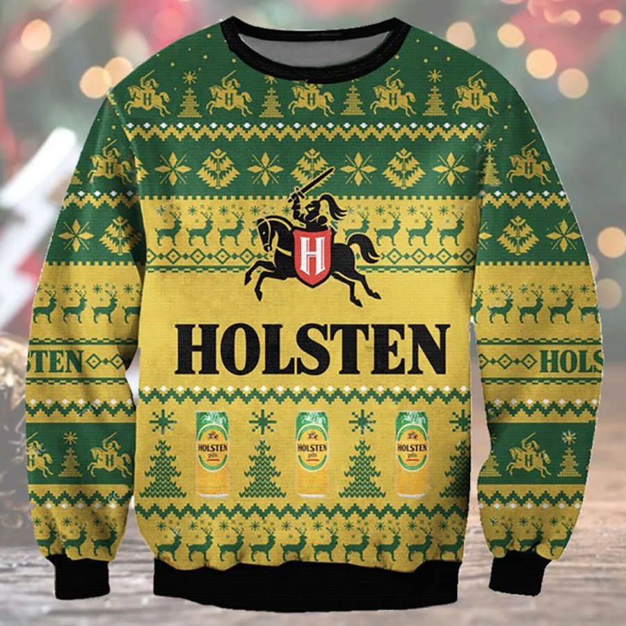 

Unisex Christmas Story Print Crew Neck Ugly Christmas Gift Sweatshirt