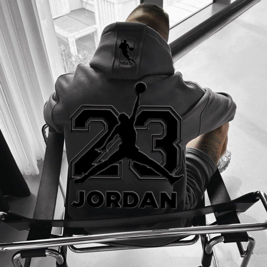 

Unisex Basketball Print Casual Oversized Hoodie
