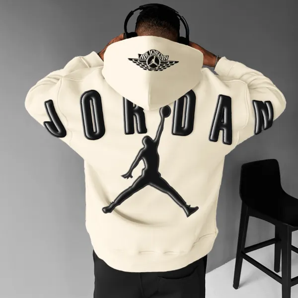 Unisex Jumpman Print Sport Oversized Hoodie Only $35.99 - Cotosen.com 