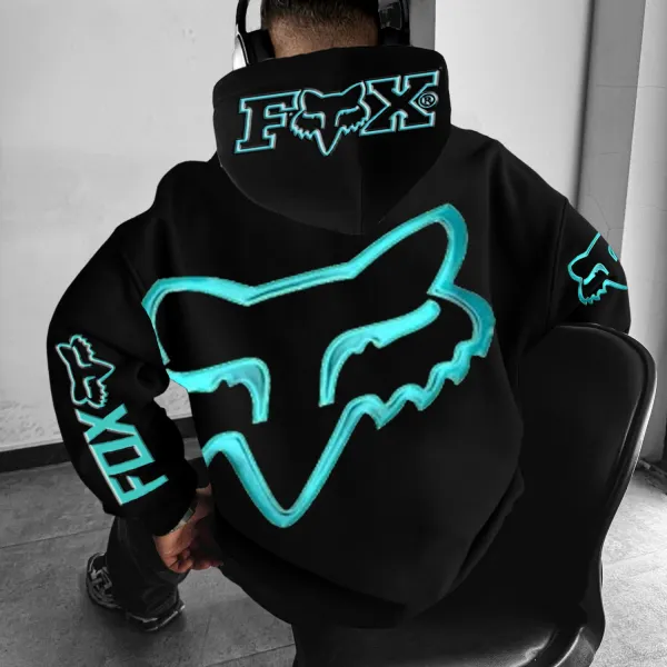 Stylish Racing Oversized Hoodie - Ootdyouth.com 