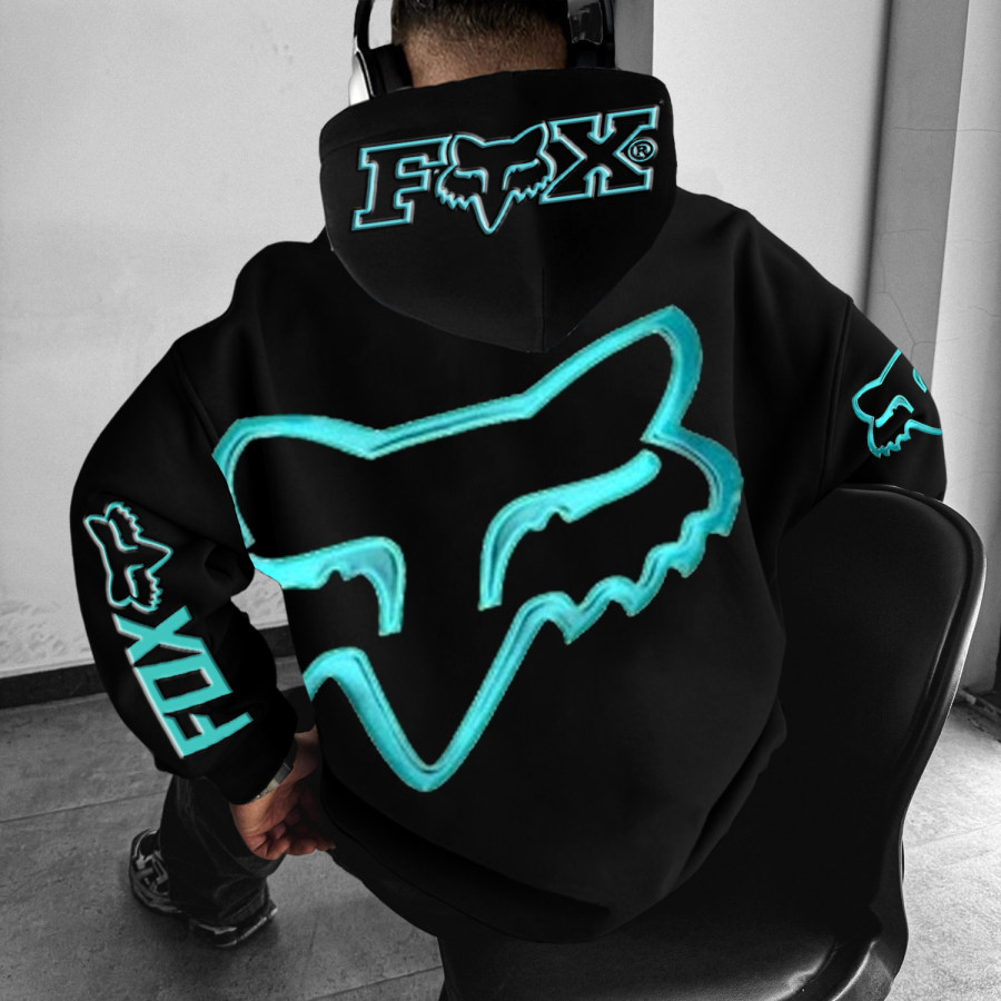 

Stylish Racing Oversized Hoodie