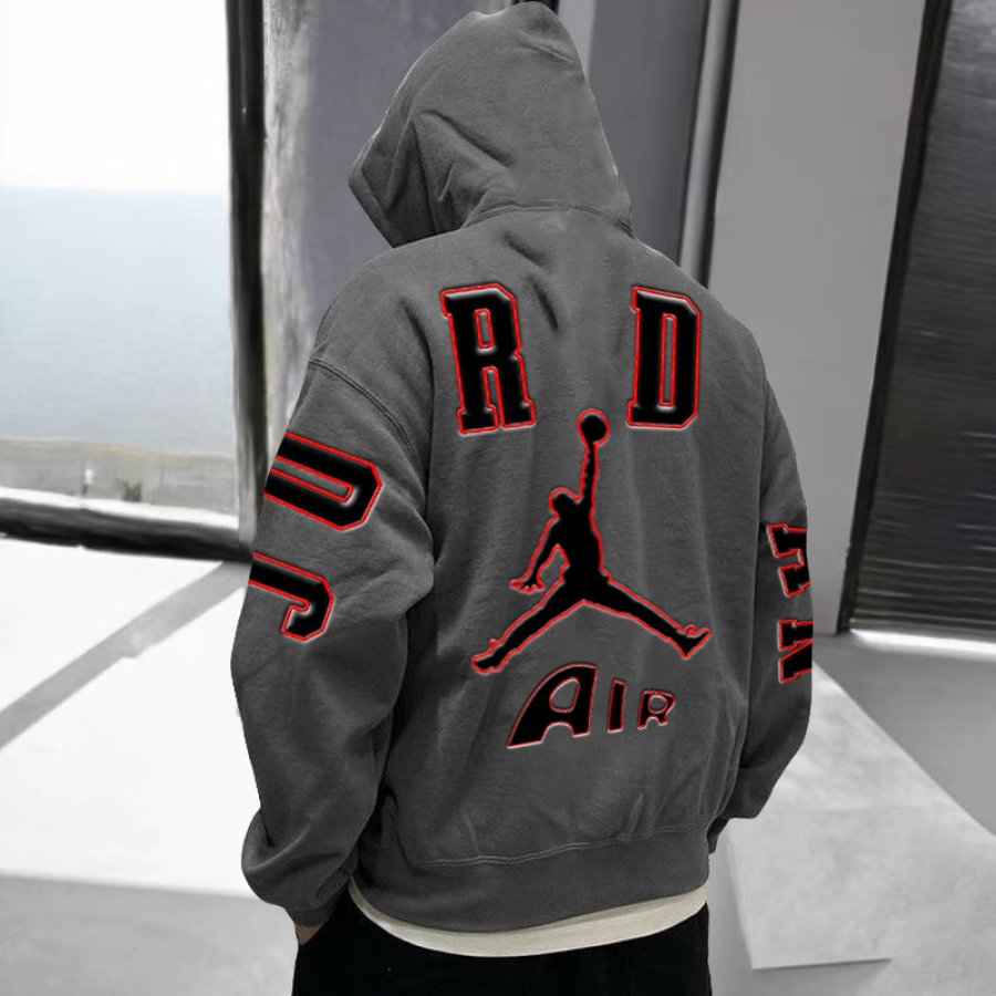 

Unisex Jumpman Foam Printed Casual Hoodie