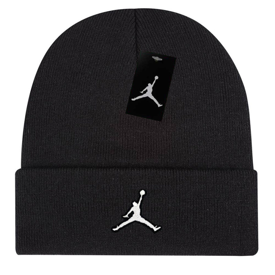 

Unisex Outdoor Basketball Embroidery Sports Warm Knitted Hat