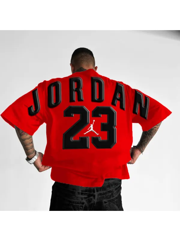 Unisex Oversized Jumpman Basketball T-Shirt - Anrider.com 