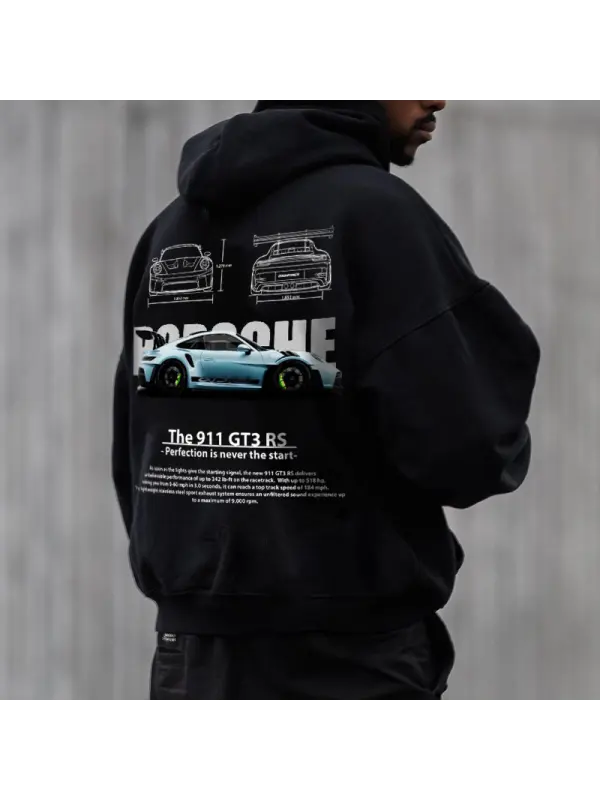 Men's Printed Hoodie - Aptkoi.com 