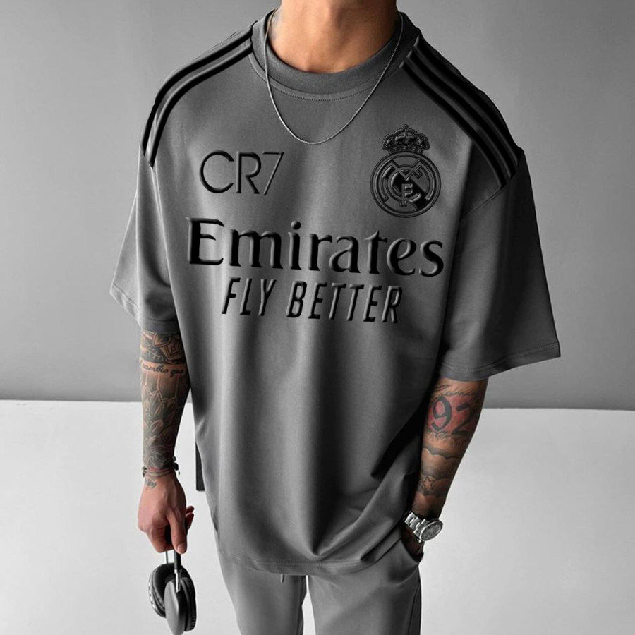 

Unisex Football Team Print T-Shirt