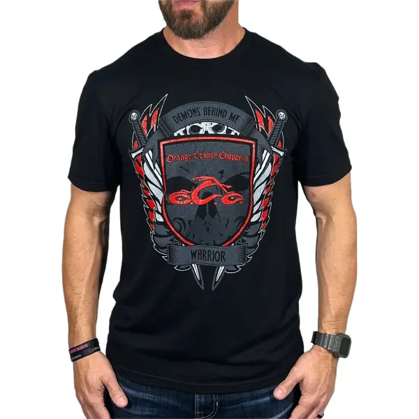 Men's Vintage Jailbreak Skull Black T-Shirt - Trisunshine.com 