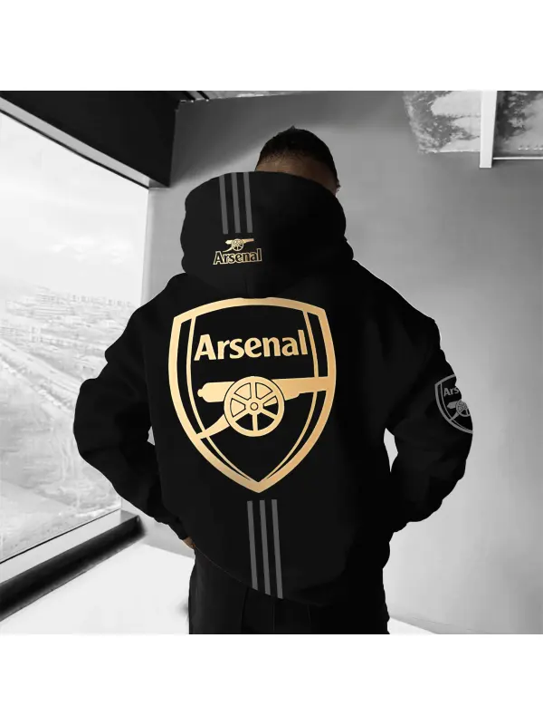 Unisex Oversized Soccer Casual Printed Hoodie - Shopyiyistories.com 