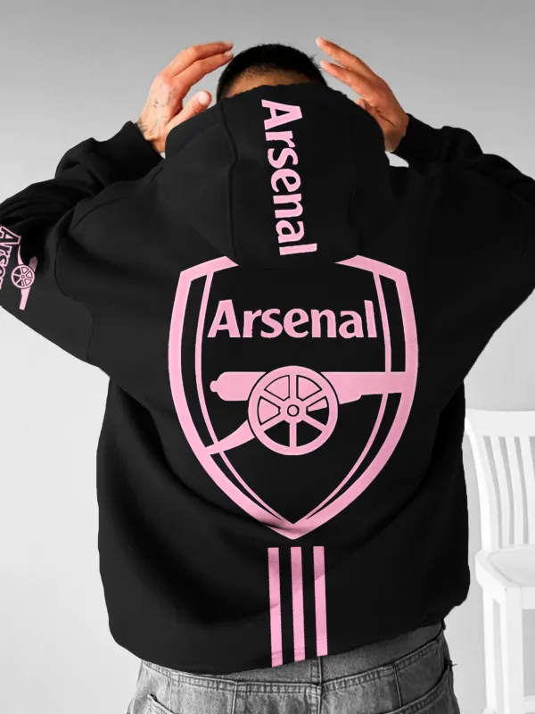 Unisex Oversized Arsenal Football Hoodie - Pragmaace.com 