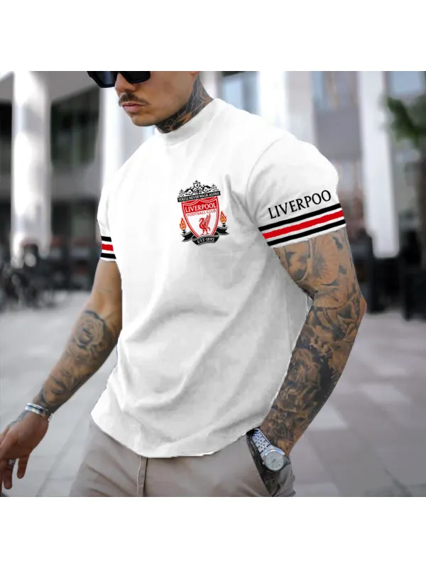 Men's Football Team Casual T-Shirt - Shopyiyistories.com 