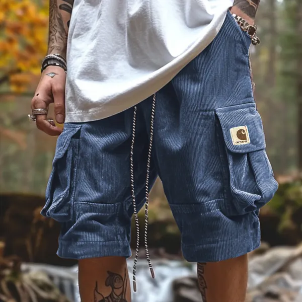 Outdoor Brand Design Shorts - Ootdyouth.com 
