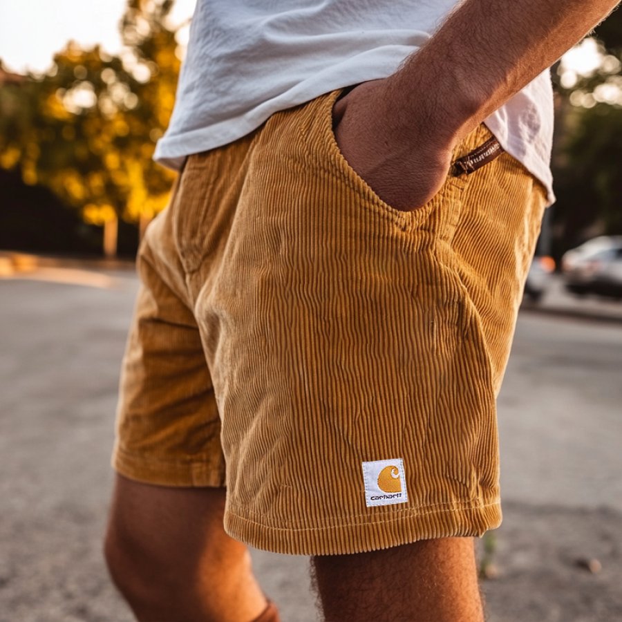 

Men's Surf Seaside Vintage Pocket Corduroy Shorts