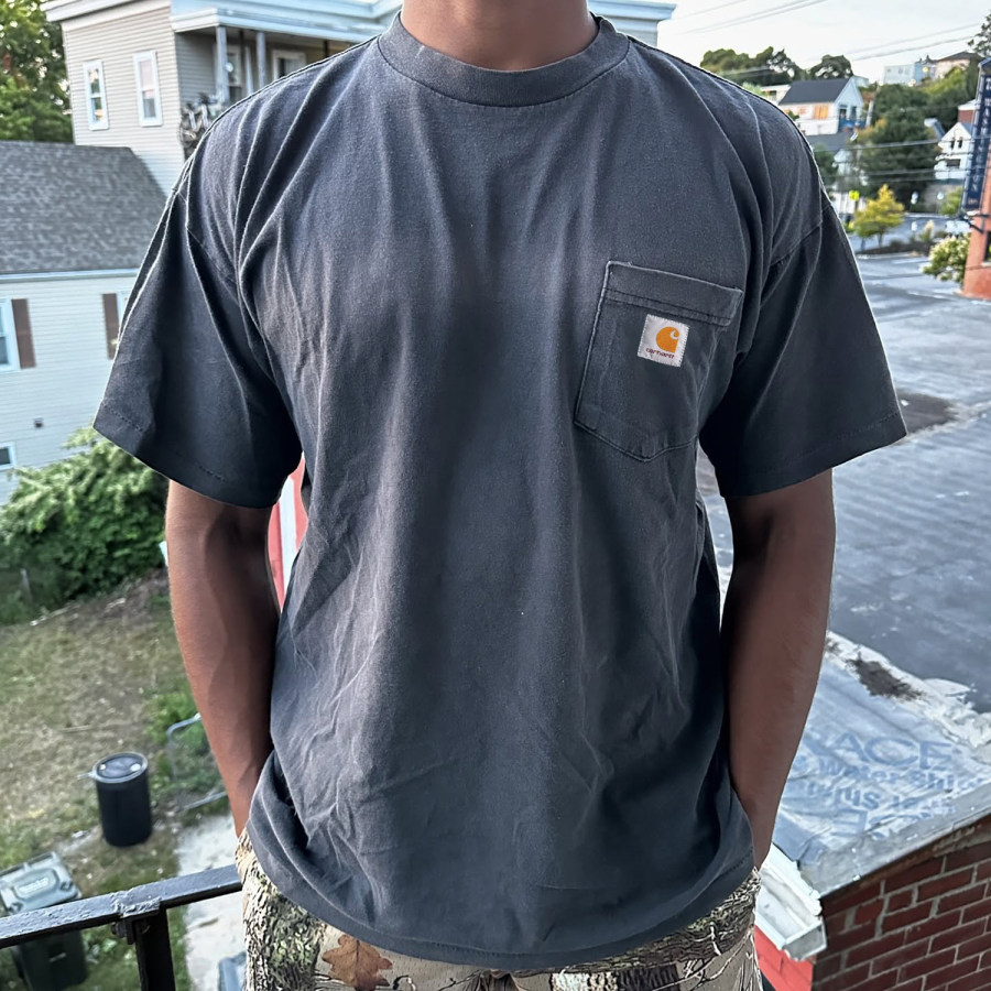 

Men's Holiday Outdoor Simple T-shirt