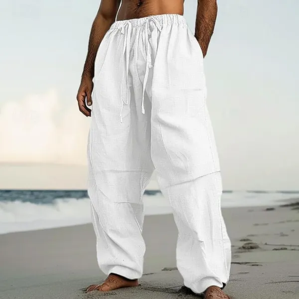 Outdoor Trend Casual Beach Straight Leg Pants Vegan Comfortable Everyday Pants - Trisunshine.com 